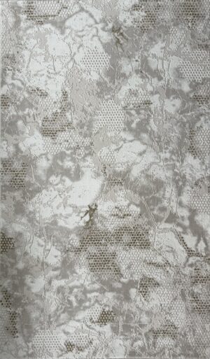 covor modern floral gri deschis 160x230 cm