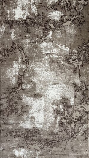 covor vintage abstract maro gri 160x230 cm