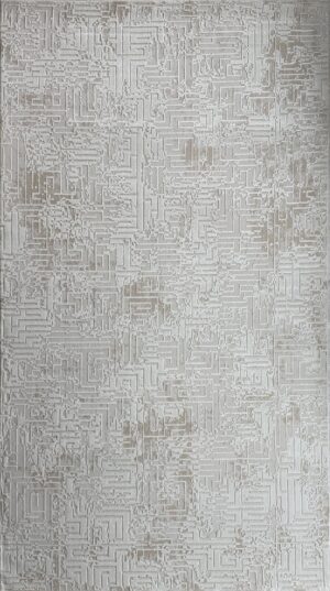 covor geometric crem bej 160x230 cm